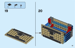 LEGO 31122 instructions page 13 – build guide