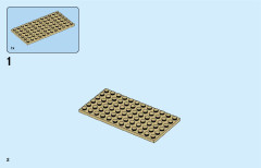 LEGO 31122 instructions page 2 – build guide