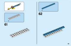 LEGO 31122 instructions page 43 – build guide