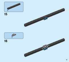 LEGO 31122 instructions page 17 – build guide