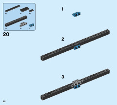 LEGO 31122 instructions page 20 – build guide