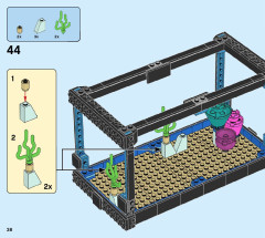 LEGO 31122 instructions page 38 – build guide
