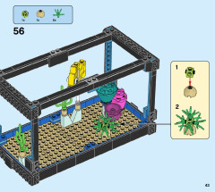 LEGO 31122 instructions page 43 – build guide