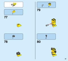 LEGO 31122 instructions page 57 – build guide