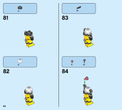 LEGO 31122 instructions page 58 – build guide