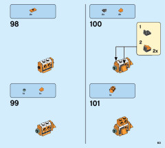 LEGO 31122 instructions page 63 – build guide