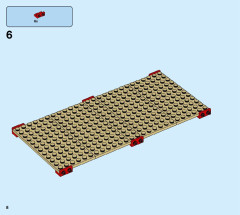 LEGO 31122 instructions page 8 – build guide