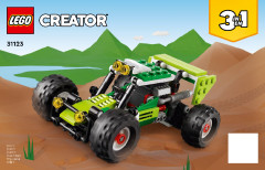 LEGO 31123 instructions page 1 – build guide