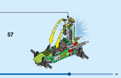 LEGO 31123 instructions page 43 – build guide