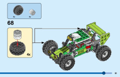 LEGO 31123 instructions page 51 – build guide