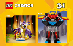 LEGO 31123 instructions page 53 – build guide