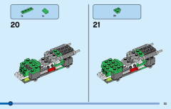 LEGO 31123 instructions page 13 – build guide