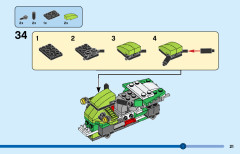 LEGO 31123 instructions page 21 – build guide