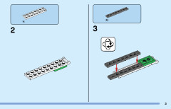 LEGO 31123 instructions page 3 – build guide