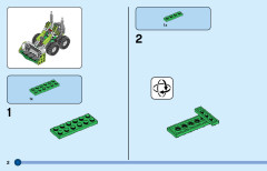 LEGO 31123 instructions page 2 – build guide