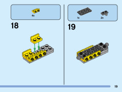 LEGO 31124 instructions page 19 – build guide