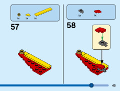 LEGO 31124 instructions page 45 – build guide