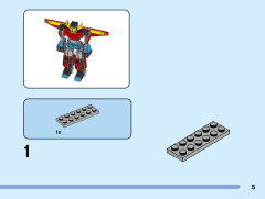 LEGO 31124 instructions page 5 – build guide