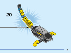 LEGO 31124 instructions page 15 – build guide