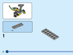 LEGO 31124 instructions page 2 – build guide