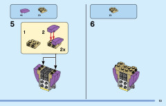 LEGO 31125 instructions page 13 – build guide