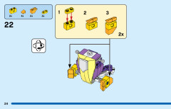 LEGO 31125 instructions page 24 – build guide
