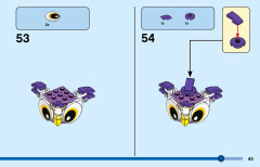 LEGO 31125 instructions page 43 – build guide