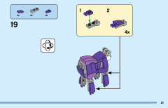 LEGO 31125 instructions page 13 – build guide