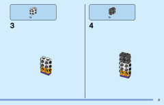 LEGO 31125 instructions page 3 – build guide