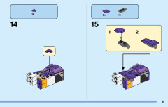 LEGO 31125 instructions page 9 – build guide