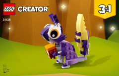 LEGO 31125 instructions page 1 – build guide