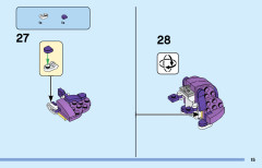 LEGO 31125 instructions page 15 – build guide