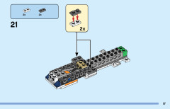 LEGO 31126 instructions page 17 – build guide