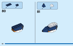 LEGO 31126 instructions page 62 – build guide