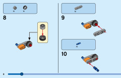 LEGO 31126 instructions page 8 – build guide