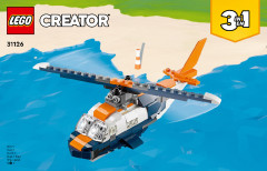 LEGO 31126 instructions page 1 – build guide