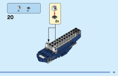 LEGO 31126 instructions page 13 – build guide