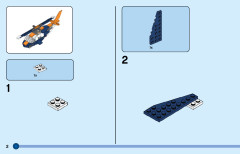LEGO 31126 instructions page 2 – build guide