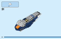 LEGO 31126 instructions page 24 – build guide