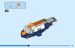 LEGO 31126 instructions page 33 – build guide