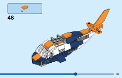 LEGO 31126 instructions page 39 – build guide