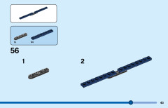 LEGO 31126 instructions page 43 – build guide