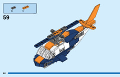 LEGO 31126 instructions page 46 – build guide