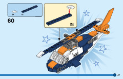 LEGO 31126 instructions page 47 – build guide