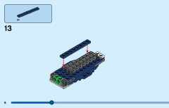 LEGO 31126 instructions page 8 – build guide