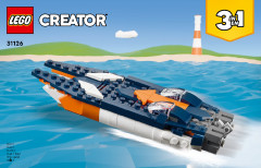 LEGO 31126 instructions page 1 – build guide