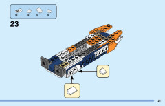 LEGO 31126 instructions page 21 – build guide