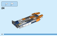 LEGO 31126 instructions page 22 – build guide
