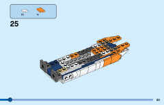 LEGO 31126 instructions page 23 – build guide