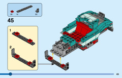 LEGO 31127 instructions page 43 – build guide
